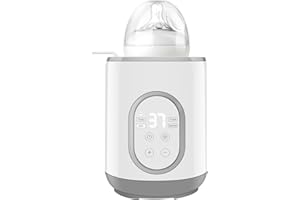 Vicloon Podgrzewacz do butelek 8 w 1, szybkie podgrzewanie żywności dla niemowląt, wielofunkcyjny podgrzewacz do butelek do mleka matki, rozmrażanie, podgrzewanie, utrzymywanie ciepła, inteligentna