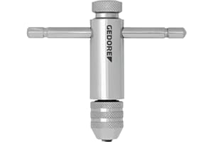 GEDORE Giramacho con carraca, tam 1, M3-M1