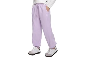 Rolanko Girls Jogging Trousers, Elastic Waist Cotton Sports Sweatpants School PE Joggers Bottoms Loose Fit