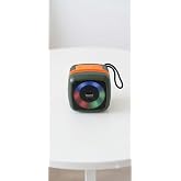 HEARTZ Bluetooth Hoparl&ouml;r, RGB LED Işıklı, Telefon Standlı, USB Flash Bellek ve AUX Destekli, Taşınabilir Speaker A Kalite 4 
