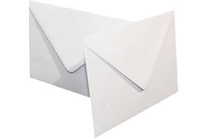 CRAFT UK LIMITED Craft UK 605A 5 x 7 inch 1000 Envelopes - White