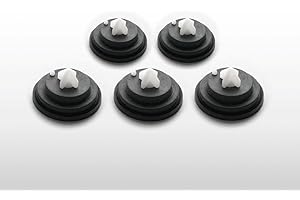 Lot de 5 diaphragmes Siamp pour valves à flotteur de laveuse Duravit Laufen Twyford 95/95L/99T/99B/99