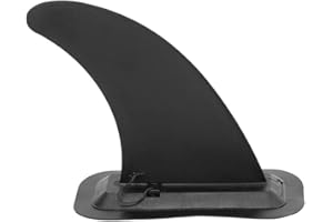 NIMOA Surf SUP Single Fin, Center Fin for Longboard Surfboard, Replacement Sup PVC Detachable Stand up Paddle Boards Itiwit Board Flex