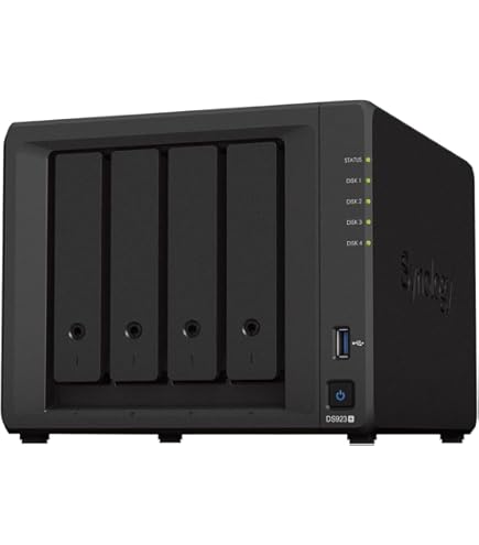 Synology DS220+ 20TB 2-Bay Desktop NAS System Installed with 2 x  