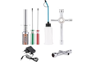 Goolsky HSP 80141 Nitro Starter Satz für Verbrenner 1 8 1 10 und 1 16 Maßstab On Road 0ff Straßen Buggy Truck Monster Bigfoot RC Auto