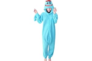wotogold Animal Rick Pyjamas Unisexe Cosplay Costumes Adultes
