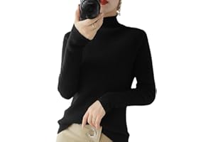 YTR6RTW Half Turtleneck Cashmere Sweater Women Winter Cashmere Jumpers Knit Female Long Sleeve Thick Loose Pullover