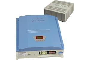 Genway 5000W Wind Solar Hybrid Laderegler 48V 96V 220V Off-Grid Windturbine Solar Hybrid Controller Regler mit Dump Load, 5000W Wind und 900W Solarpanel, GEN426-WWS50-48V