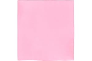 JOPHY & CO. Bandana 100% algodón unisex con estampado de cachemira y color liso, pañuelo bufanda para el pelo/cuello/muñeca/cabeza, COD.644