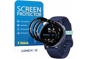 MIHENCE Schutzfolie Kompatibel für Garmin Vivoactive 5, 3D Full Cover TPU HD PAMA Schutzfolie Kompatibel für Vivoactive 5 Smartwatch [3 Stück]