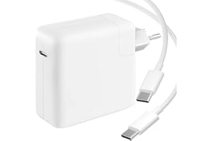 Cluvox 67W Cargador USB C para MacBook Air 13/15 Pulgadas,MacBook Pro 14/13/12 Pulgadas 2022-2018,Compatible con HP,ASUS,DELL,Huawei, Lenovo ThinkPad,Samsung,Adaptador Cargador Portatil Tipo C