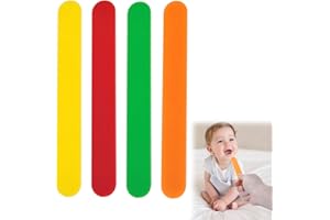DIFLAX 40 Piezas Depresor Lingual de Plástico, Depresores De Lengua, Entrenador De Músculos De Lengua Portátil De Plástico Para Niños, Depresores para Uso Médico, Estético y Profesional (Color Mixto)