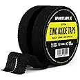 2 Rolls - SPORTTAPE Finger Tape Zinc Oxide Tape - Black - 1.25cm x 10m | for Jiu Jitsu, Bouldering, Rock Climbing, BJJ, Crossfit, Rowing, Climbing & Golf | (1 Pack of 2 Rolls)