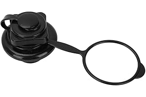 MOKERNALI Válvula de Bote Inflable, Tapones para Colchones Hinchables,23,9 Mm Válvula de Aire de Bote Barco Inflable de Plástico,Adaptador de válvula de Aire para Kayak Inflable Barco con Tapa y Rosca
