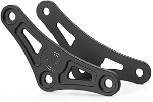 HARDREV Motorcycle Rear Link Kit with Kawasaki Z900RS cafe 2018-2022 Suspension Linkages Z900 2017-2023 rear shock link 2019 2020 2021 Lowering Links Accessories (Black,Lower 30mm)