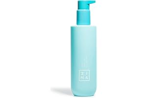 3INA MAKEUP - The Blue Gel Cleanser - Blue Foaming Gentle Skin Face Cleanser - Micellar Formula - Aloe Vera and Hamamelis - Smooths - Refresh - Purifies - Pump Applicator - Vegan - Cruelty Free