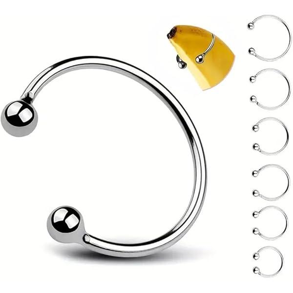 Anello In Acciaio Inox Doppia Sfera CHAD - Uomo, Design Moderno