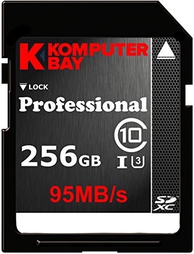 Komputerbay Professional 256 GB High Speed SDXC Class 10 UHS-I, U3 up to 95 MB/Sec Flash Card