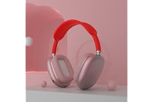 LILITOK Casque sans Fil Bluetooth Headset Over Ear, P9 Casque sans Fil Écouteurs de Musique Stéréo avec Microphone Casque d'écoute de Jeu pour iPhone/Samsung/iPad/PC (Rouge)
