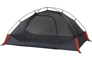 Kelty Late Start 1P - Lightweight Solo Backpacking Tent with Quickcorners, Aluminum Pole Frame, Waterproof Polyester Fly, 1 Person Capacity