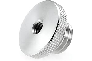 MONOJLY Adattatore per treppiede Convertitore Adattatore a Vite da 1/4" Femmina a 5/8" Maschio Adattatore Leggero in Lega di Alluminio per Livello Laser/treppiede/Microfono/Microfono