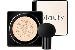 Anglicolor Mushroom Head Air Cushion CC Cream, Matte CC Cream, Moisturizing and Brightening Air Cushion Foundation, Even Toned Air Cushion CC Cream (101 Lvory)