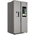 Samsung RS68N8941SL 613 Litre American Style Fridge Freezer Touchscreen 2 Door 91cm Wide - Silver
