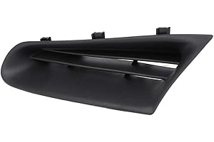 FAUITAY Grille de Pare-chocs Avant, Couvercle de Pare-chocs Avant 7701208684 Accessoire Clio MK3 2005–2009