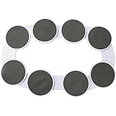 Plateau tournant pour table à manger, plateau tournant à 360° pour 8 assiettes, plateau tournant Lazy Susan pour longues tabl