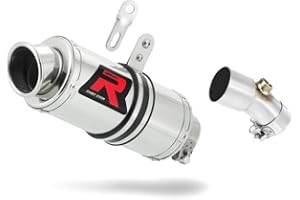 DOMINATOR EXHAUST SYSTEM KLE 650 VERSYS Marmitta racing GP I Dominator Exhaust Terminale di Scarico Silenziatore 2008 2009 2010 2011 2012 2013 2014