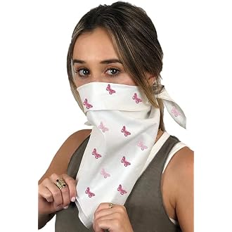 Bhoomi Impex Bandana Face Cover, Multi Prints Set Of 5,...