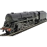 Hornby R3756 BR (Heavily Weathered), Crosti Boiler 9F Class, 2-10-0, 92028 - Era 4 Locomotive