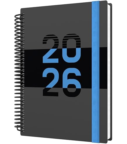 Essential - A5 Day-to-Page Diary - 2026 Calendar Year Planner