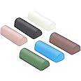 scottchen PRO Buffing Polishing Cutting Compounds 6 Pcs Kits for Stainless Steel Aluminum Jewelry,Black White Purple Brown Blue Green,from Course to Fine - 30g/pcs