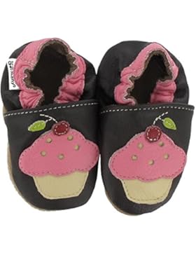 HOBEA Unisex Babys Princess Krabbelschuhe