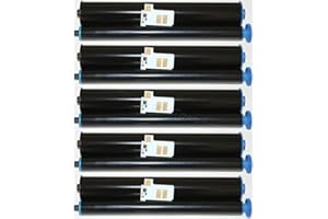 DAKOMYO 5x Kompatible Faxrolle für Philips Magic-5 Inkfilm PFA-351