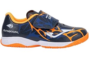 Joma Super Copa Jr 2503 Marino Naranja Flúor Indoor Botte OxfordMixte Enfant