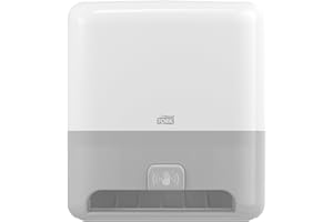 Tork Matic Dispenser per asciugamani di carta a rotolo bianco, H1, erogazione singola, linea Elevation, 551100