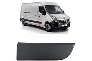 FINAO AUTOPARTS® - Varilla/Moldura del panel de la puerta derecha del pasajero para Renault Master 3, Opel Movano B y Nissan NV400
