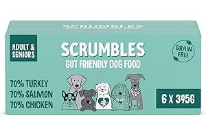 Scrumbles Natural Wet Dog Food Multipack, 6x 395g Variety Pack