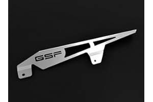 PGONA Carter de chaine compatible avec Suzuki GSF 600 Bandit Logo argent