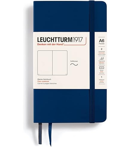 LEUCHTTURM1917 372470 Agenda Semainier Et Bloc-notes 2026, Format Moyen
