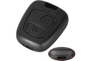 ENERGY 01 - 2 guziki - Obudowa kluczyka samochodowego bez ostrza kompatybilna z Peugeot, 106 - 206 - 206 Sedan - 306 - 406 ..... Klucz nasadowy 10 mm