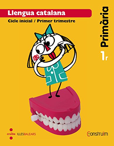 Llengua catalana 1 Primària Construïm Illes Balears TrimestresPack de 3 libros