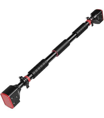 Kit Musculation Maison : Barre De Traction Porte, Roulette Abdos, Poignées Pompe - Ajustable, Sans Fixation - Pour Fitness, Renforcement