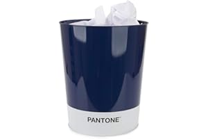 Balvi Cestino Carta Pantone Colore Blu Bidone per Il Riciclaggio per L'Ufficio e la casa Prodotti di