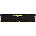 Corsair CMK8GX4M1A2666C16 Vengeance LPX 8 GB (1 x 8 GB) DDR4 2666 MHz C16 XMP 2.0 High Performance Desktop Memory Module, Black