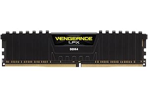 Corsair Vengeance LPX 8Go (1x8Go) DDR4 2666MHz C16 XMP 2.0 Kit de Mémoire Haute Performance - Noir