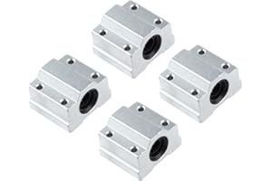 Fasizi 4pcs SCS6UU 6mm Mouvement Linéaire Roulement À Billes Glissière Douille CNC Routeur