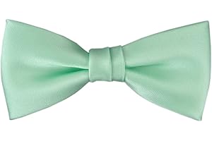 TigerTie Pajarita para bebé en monocolor, talla 29 hasta 50 cm, cuello ajustable + caja de almacenamiento